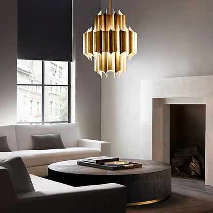 Chic Glass Drop Pendant