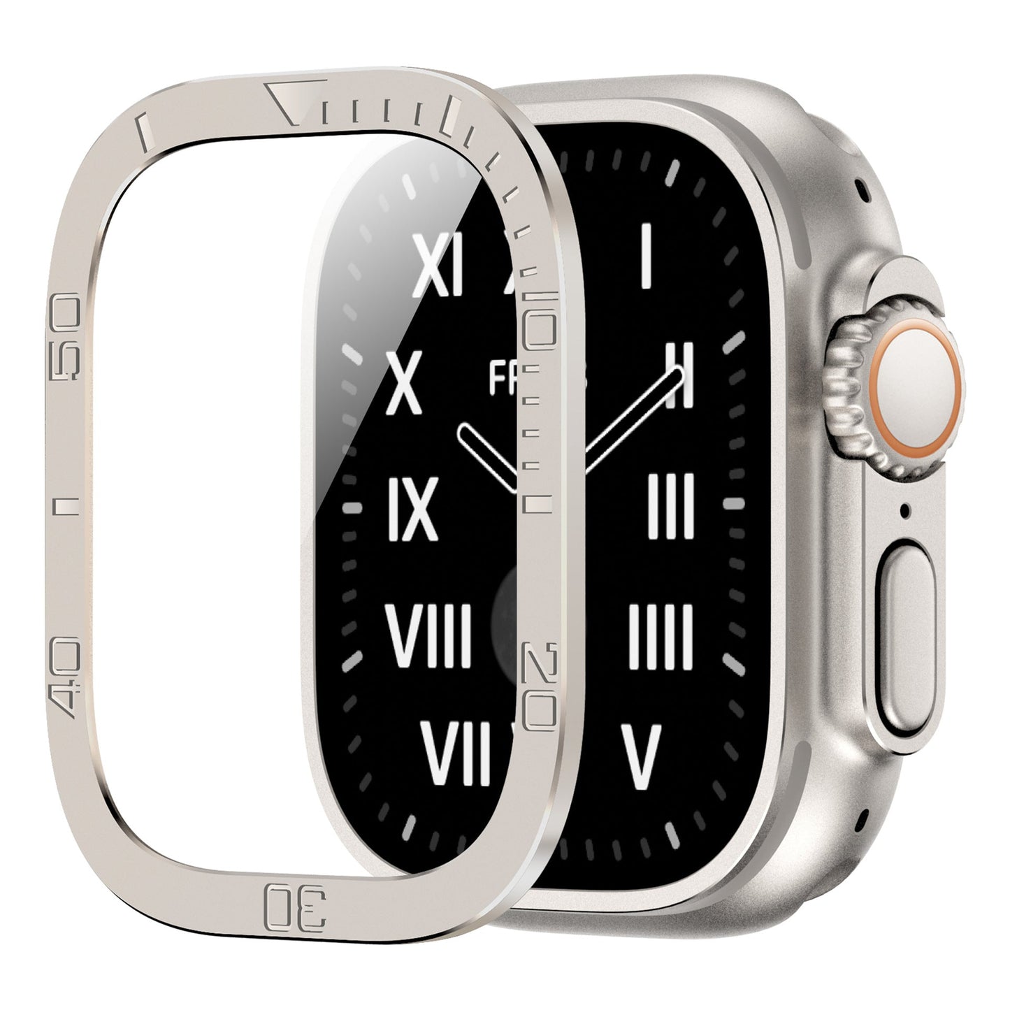 Clear Protective Glass Screen Cover for Apple Watch Ultra
