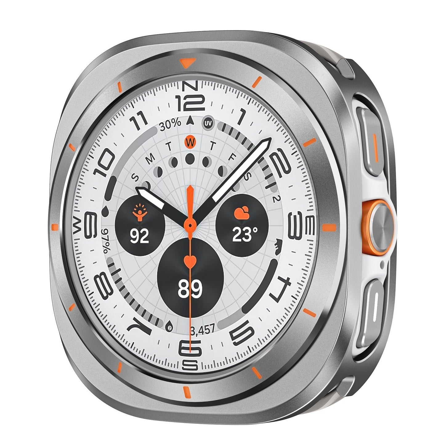 Durable 360 Case for Samsung Galaxy Watch Ultra Protection