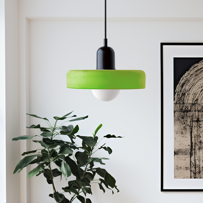 Vibrant Glass Modern Pendant Lighting for Dining Areas