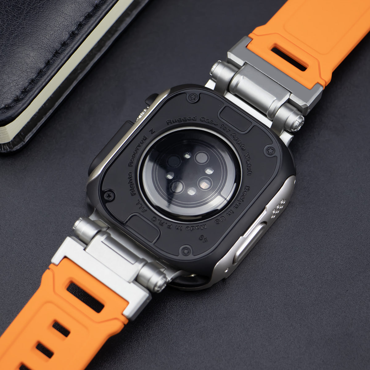 Durable Sport Rubber Strap Case for Apple Watch