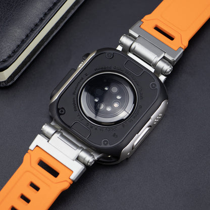 Durable Sport Rubber Strap Case for Apple Watch