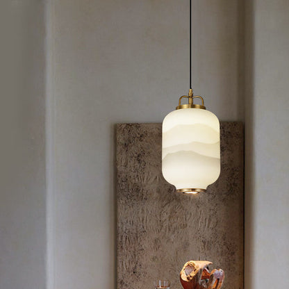 Sleek Glass Hanging Light For Modern Ceiling Fixtures