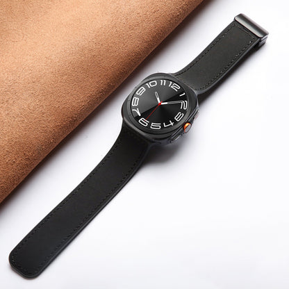 Durable Leather Magnetic Strap for Samsung Watch Ultra
