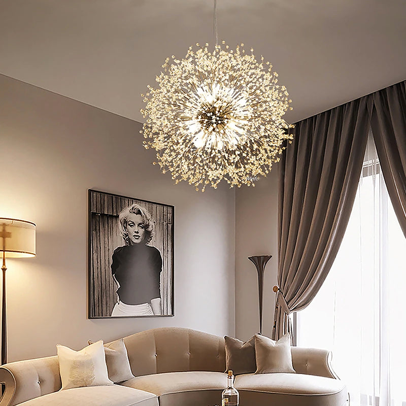 Stunning Floral Pendant Ceiling LampFixture