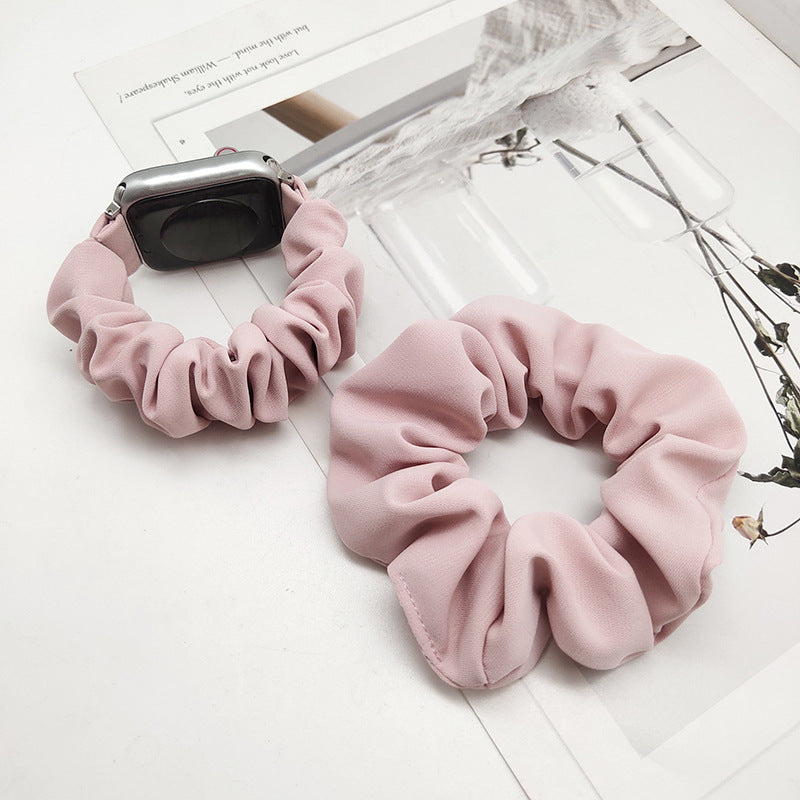 Comfortable Silk Apple Watch Hair Tie Band