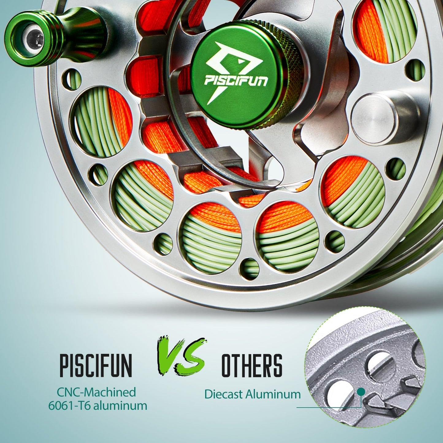 Durable Aluminum Fly Fishing Reel