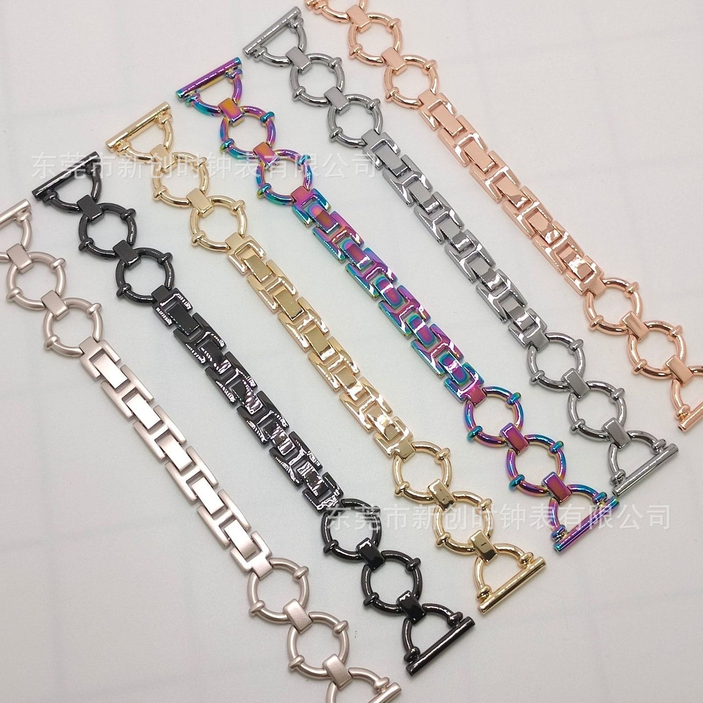 Shining Metal Smartwatch Chain Bracelet