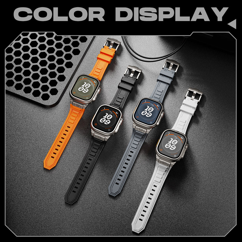Durable Sports Silicone Apple Watch Band