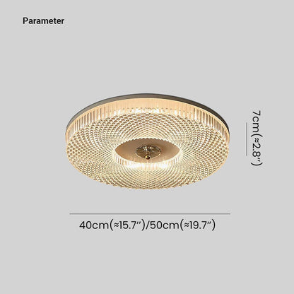 Slim Modern LED Ceiling Light in Metal Finish
