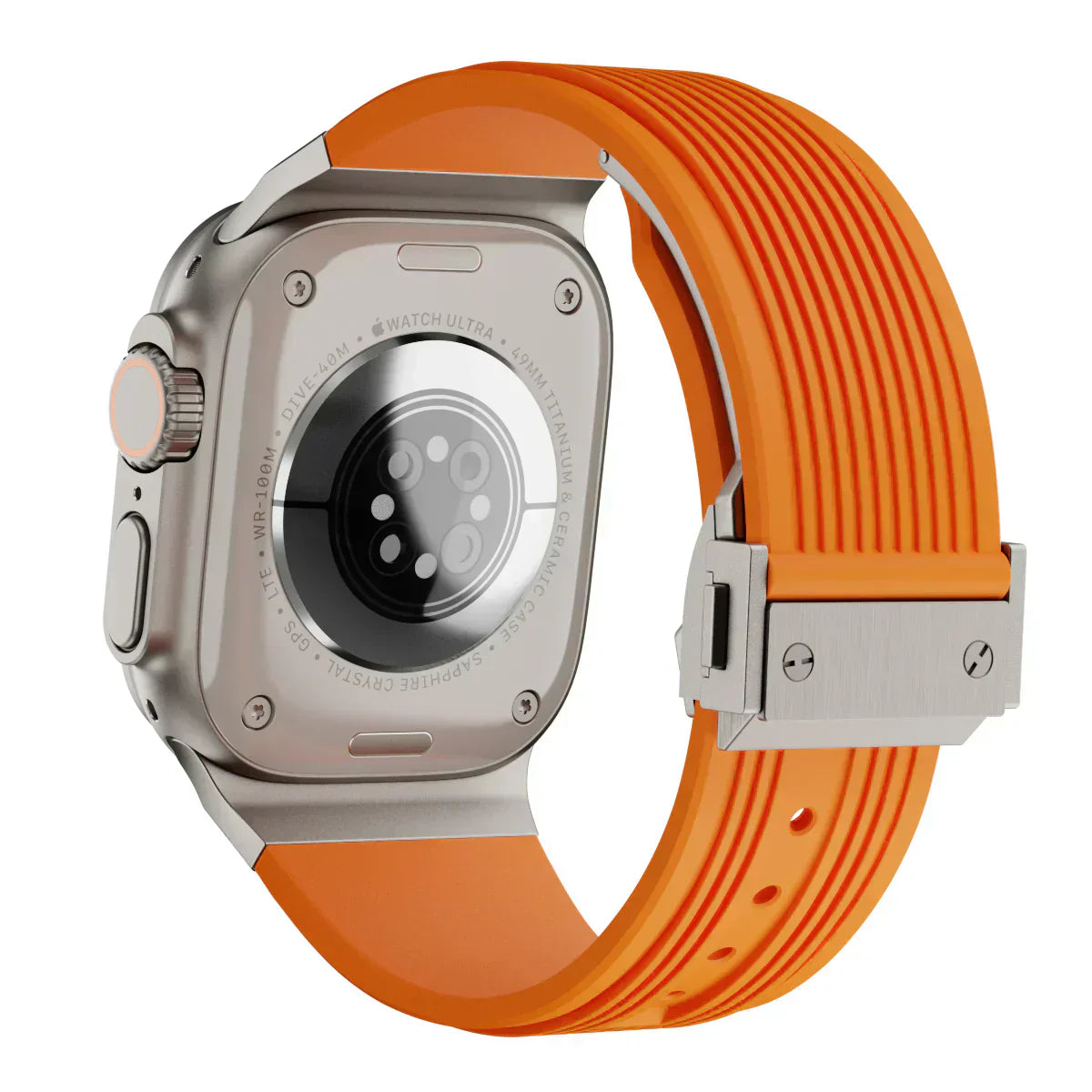 Flexible Apple Watch Band 42-49mm Silicone Strap