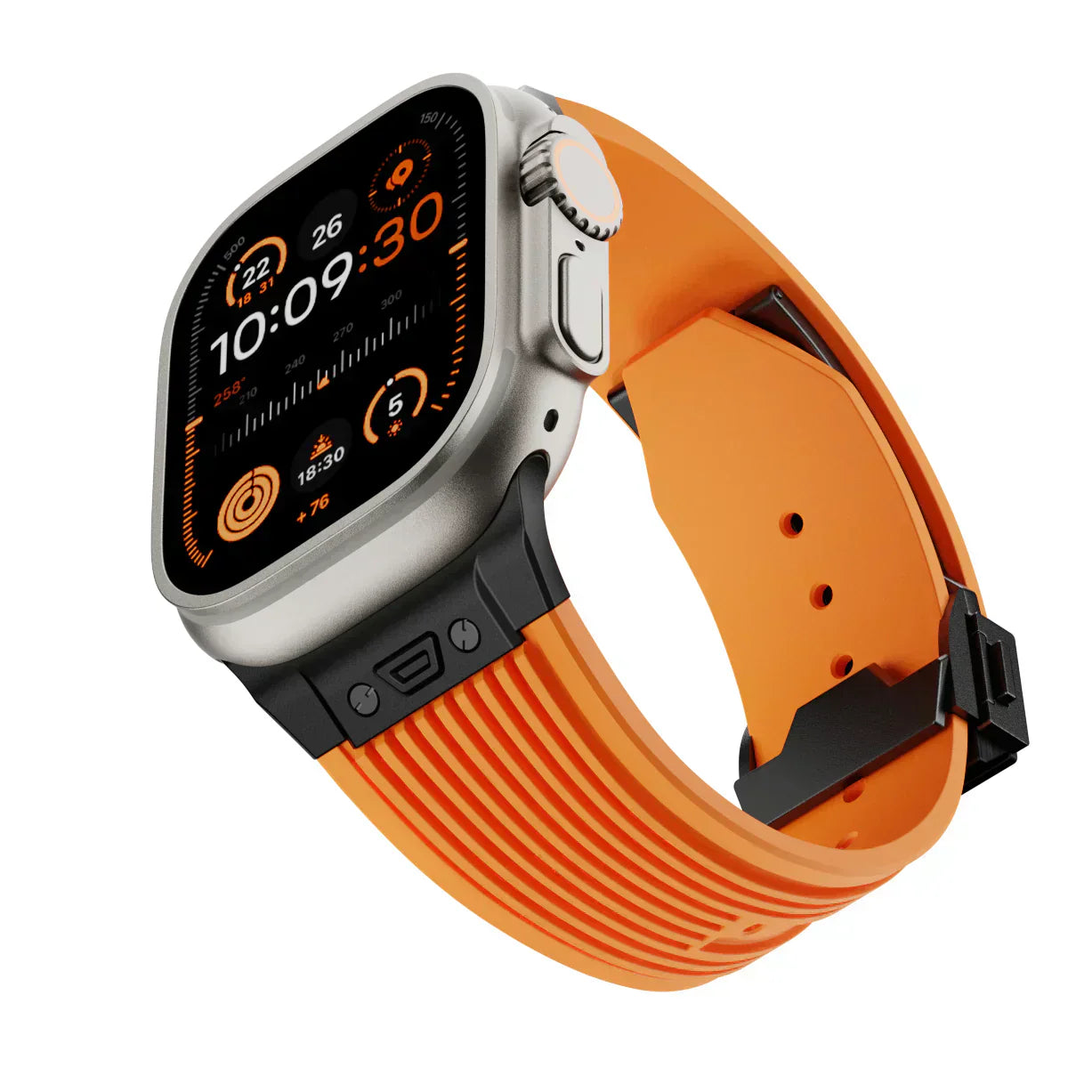 Flexible Apple Watch Band 42-49mm Silicone Strap