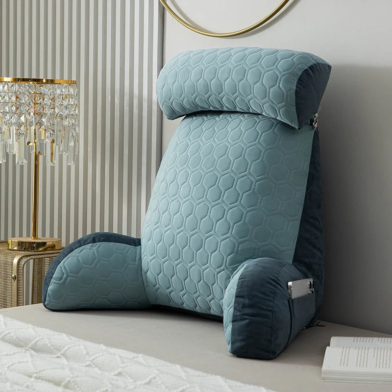 Comfortable Reading Pillow With Arms And Head Support