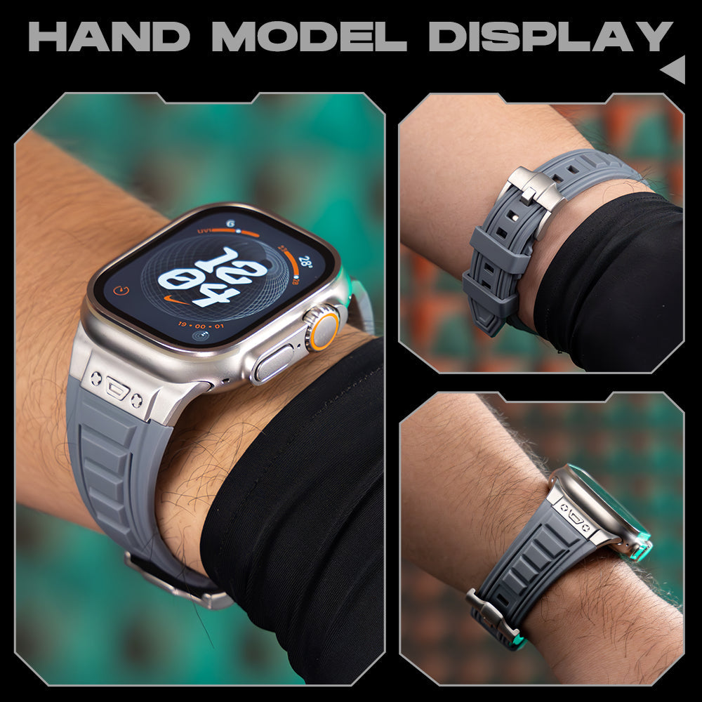 Durable Sports Silicone Apple Watch Band