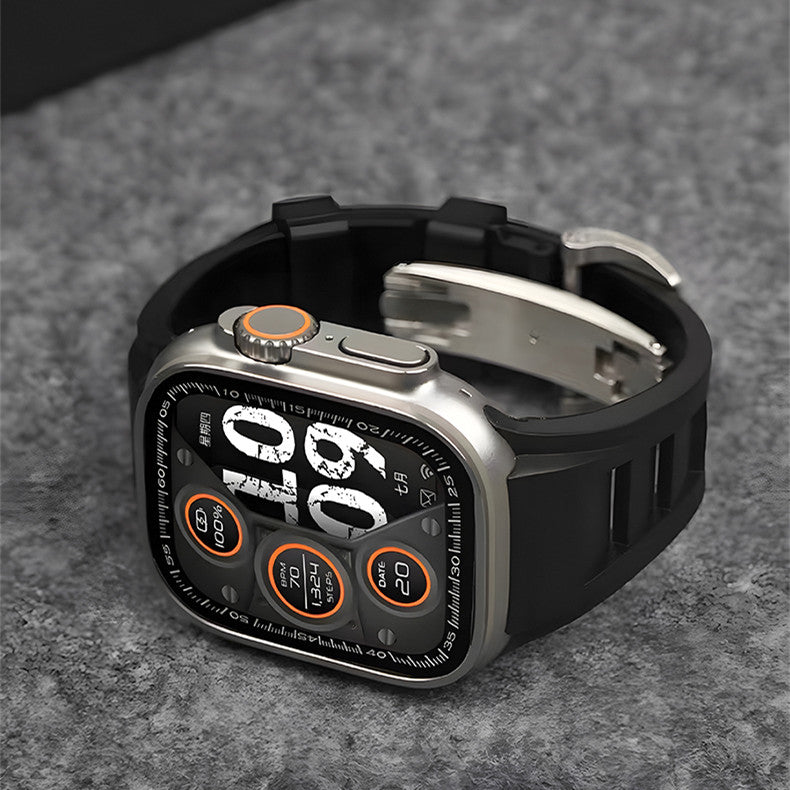 Durable Fitness Silicone Smartwatch Strap