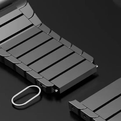 Stainless Steel Watch Strap with Secure Clasp