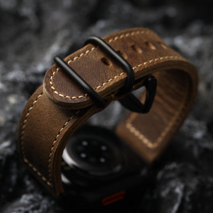Classic Genuine Leather Apple Watch Strap