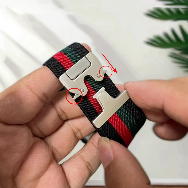 Stylish Woven Nylon Strap for Apple Watch