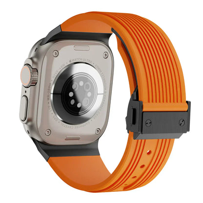 Flexible Apple Watch Band 42-49mm Silicone Strap