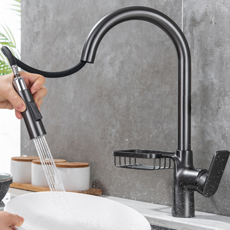Stylish Kitchen Faucet With Pull Down Spray nozzle