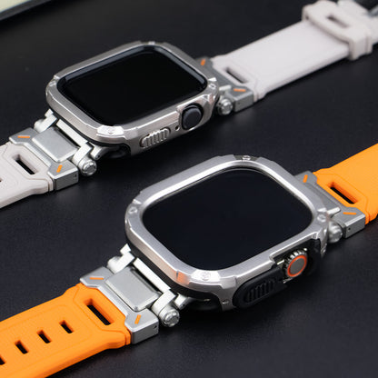 Durable Sport Rubber Strap Case for Apple Watch