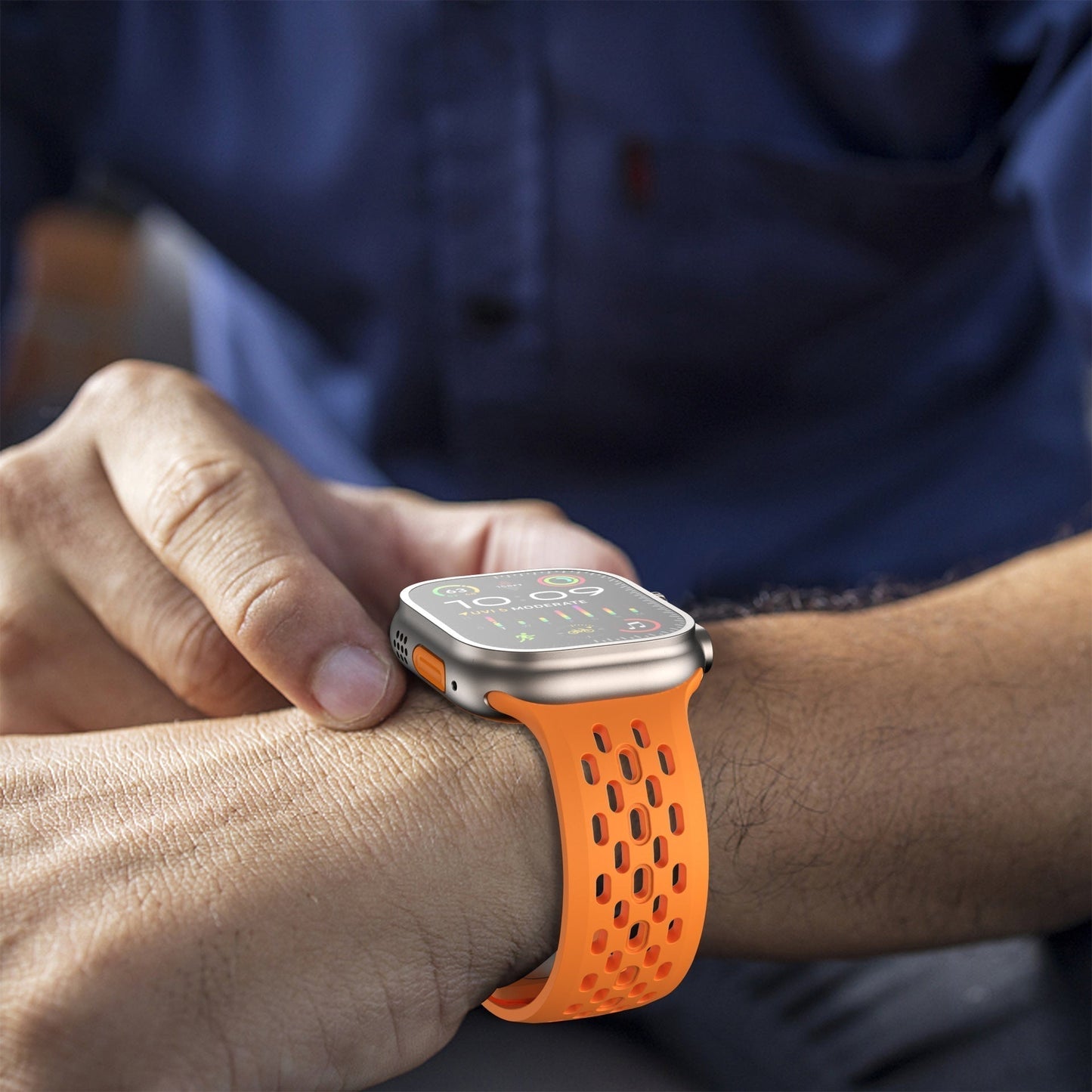 Soft Flexible Apple Watch Sport Band
