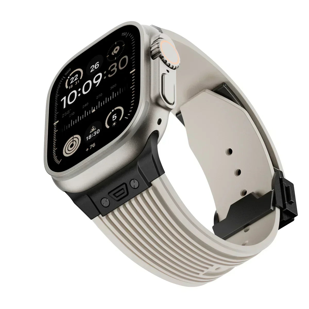 Flexible Apple Watch Band 42-49mm Silicone Strap