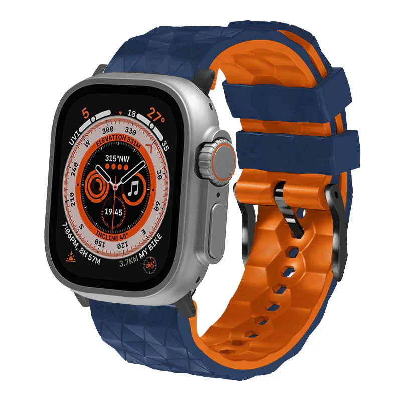 Durable Dual Tone Sports Silicon Apple Watch Band