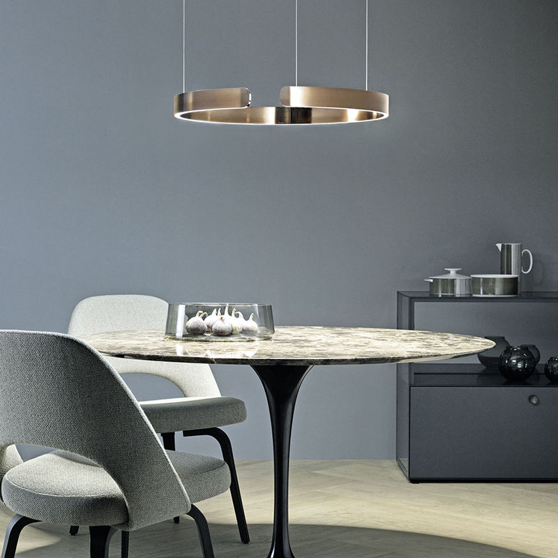 Bright Round LED Hanging Light for Home