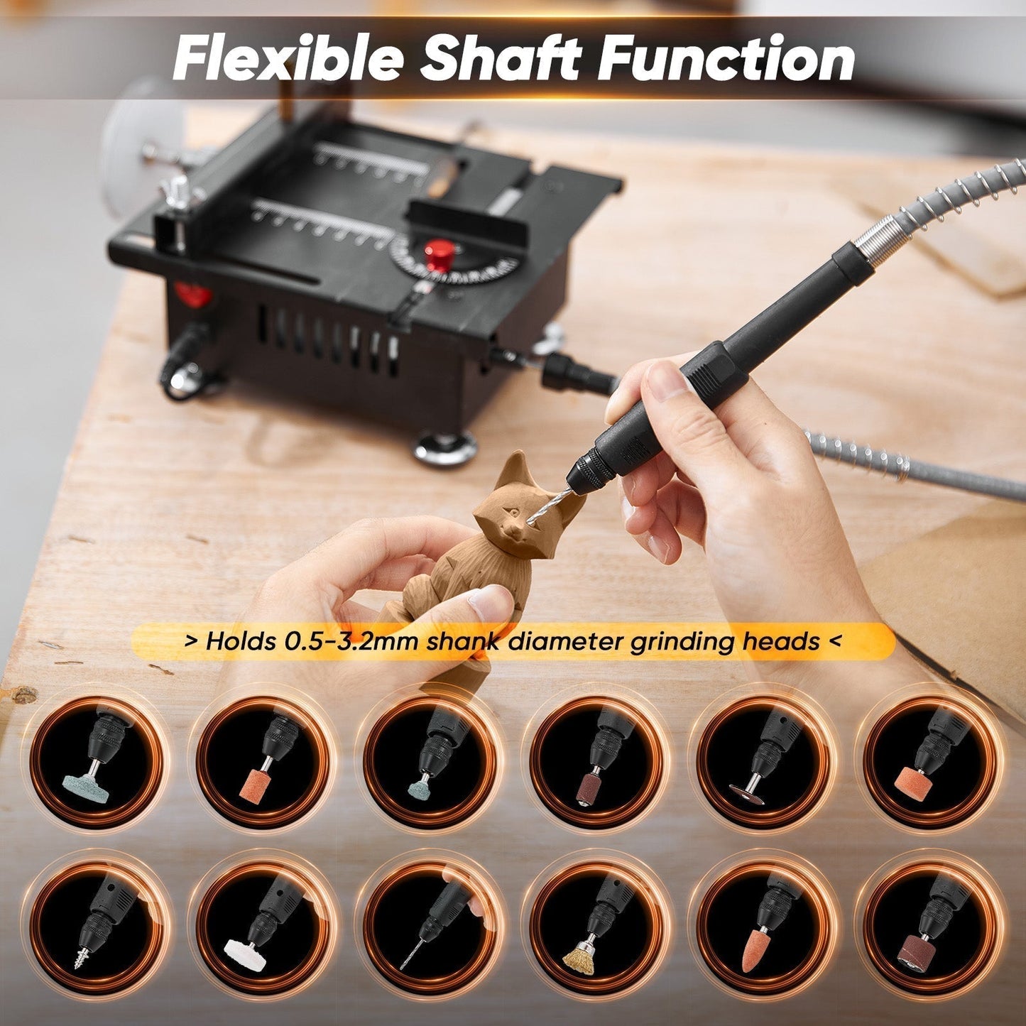 Compact Portable Table Saw For Home Woodworking Projects
