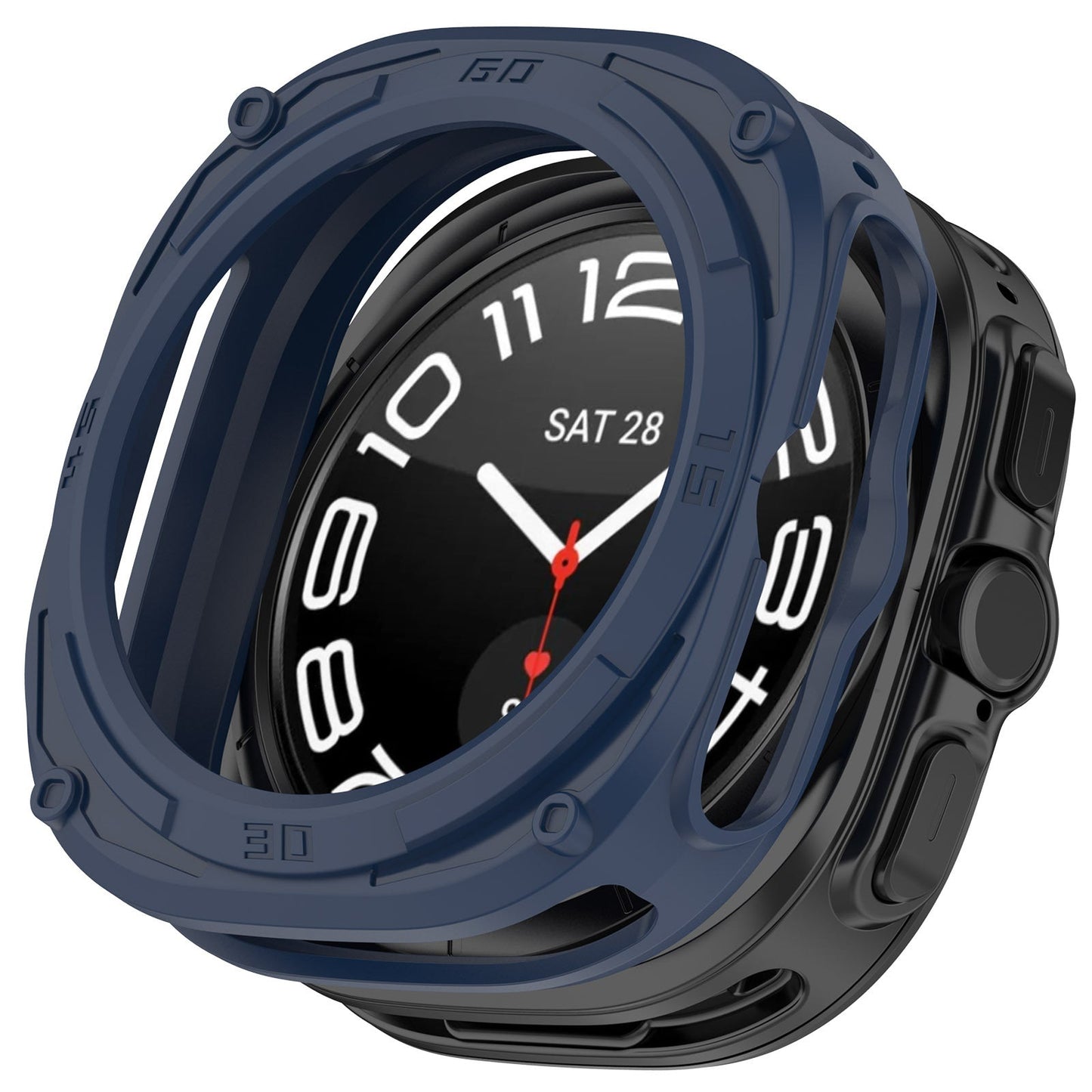 Durable Shockproof Clear Cover for Samsung Watch Ultra 47mm