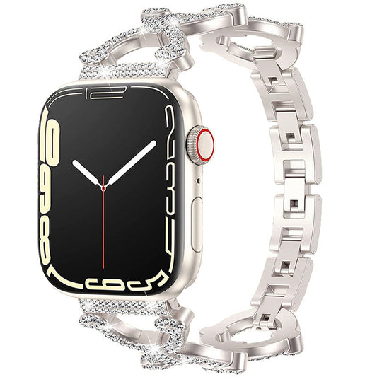 Shining Metal Smartwatch Chain Bracelet - Lusomart