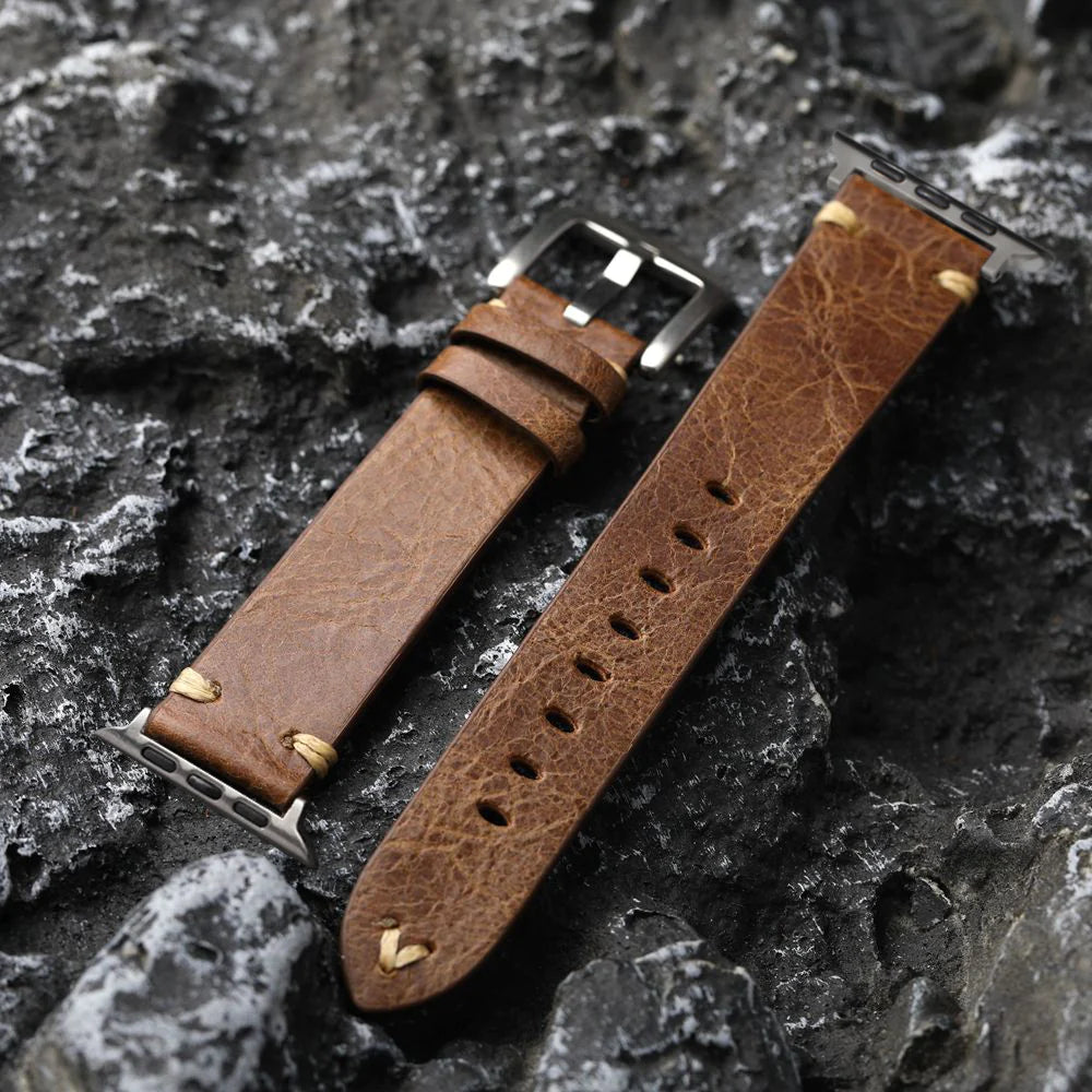 Unique Rustic Leather Crossbody Strap