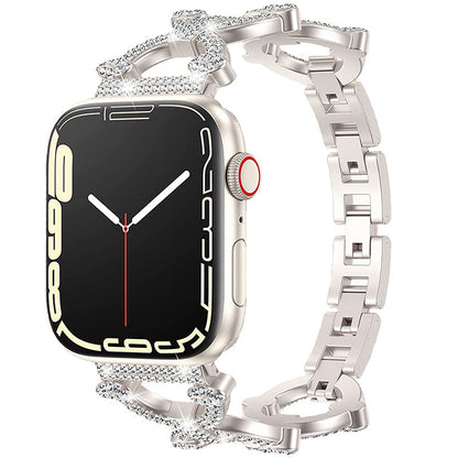 Shining Metal Smartwatch Chain Bracelet