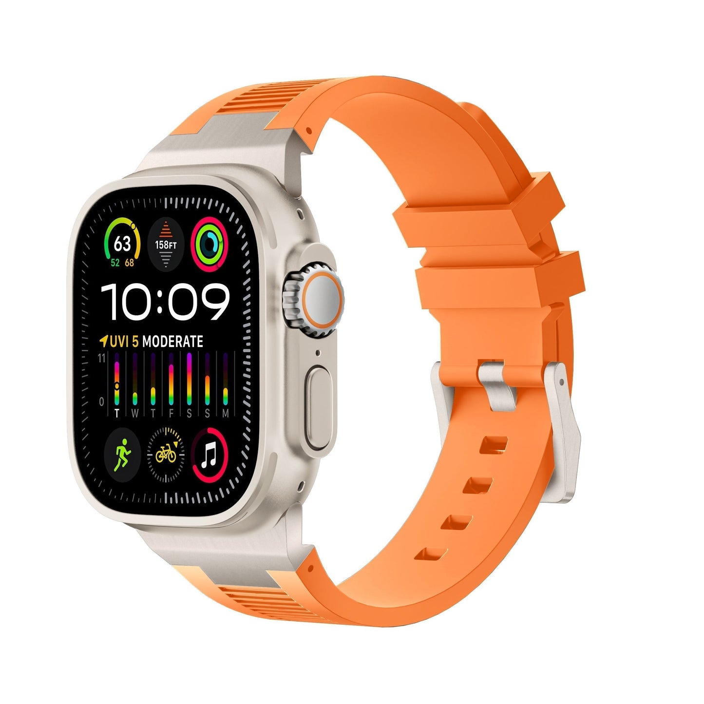 Soft Silicone Apple Watch Strap Replacement Band