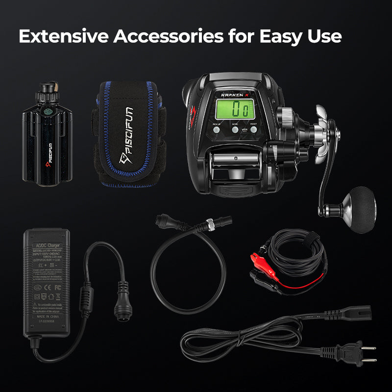 Powerful Electric Saltwater Fishing Reels