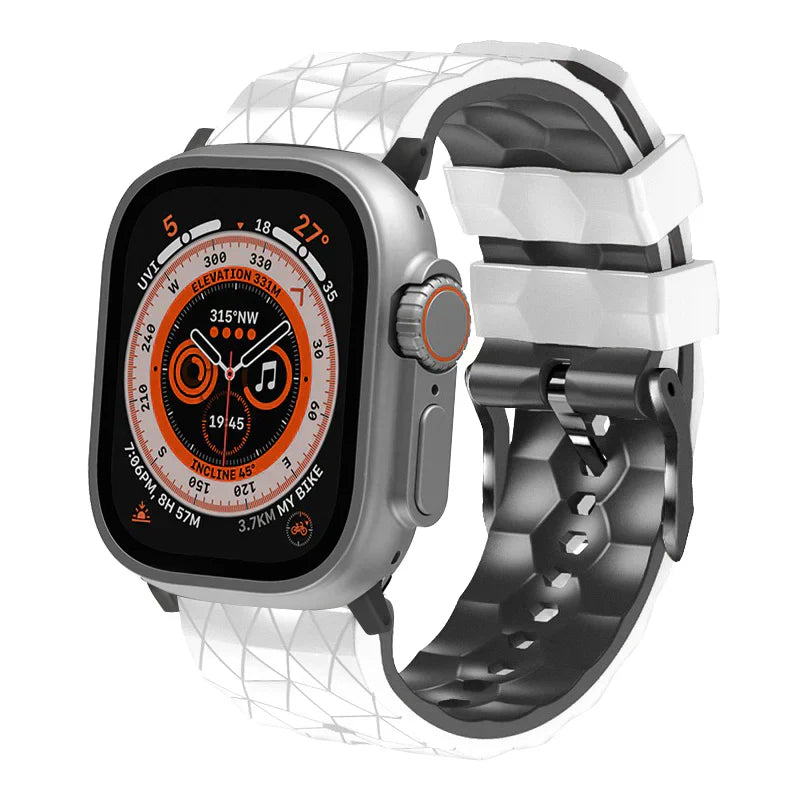 Durable Dual Tone Sports Silicon Apple Watch Band