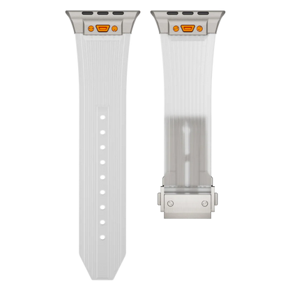 Transparent Soft Apple Watch Silicone Strap