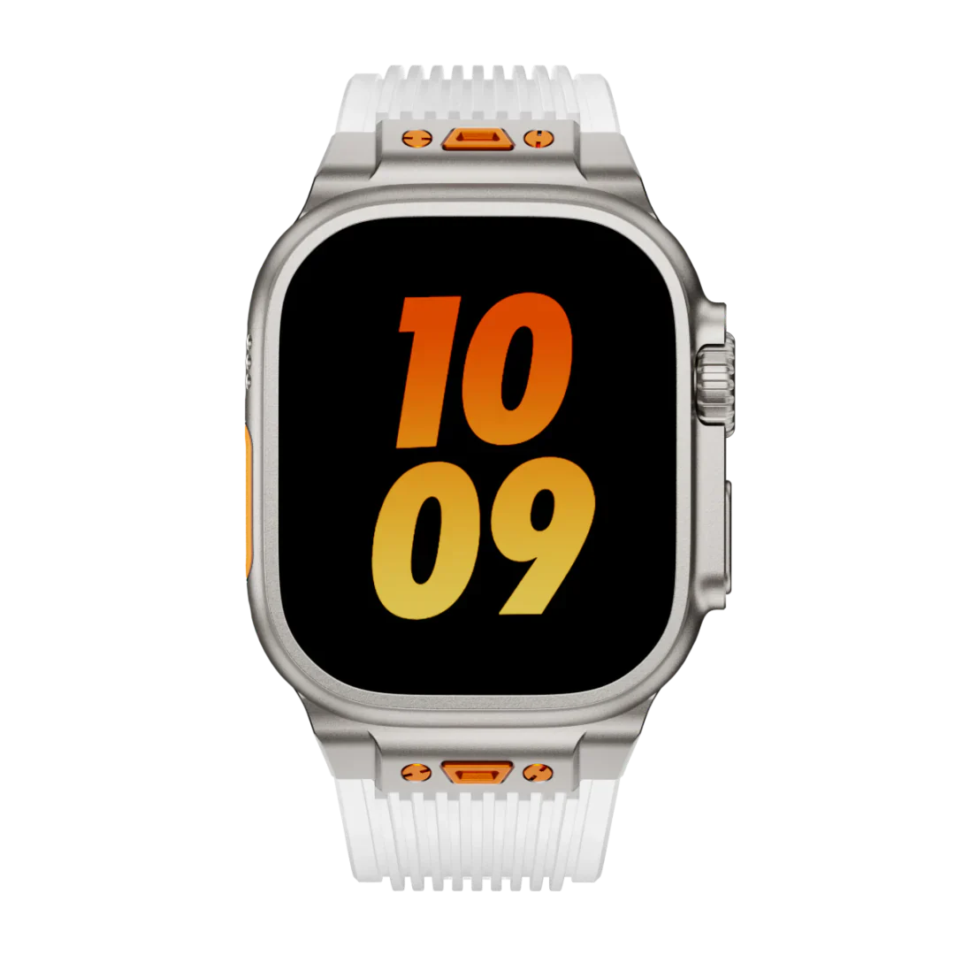 Transparent Soft Apple Watch Silicone Strap