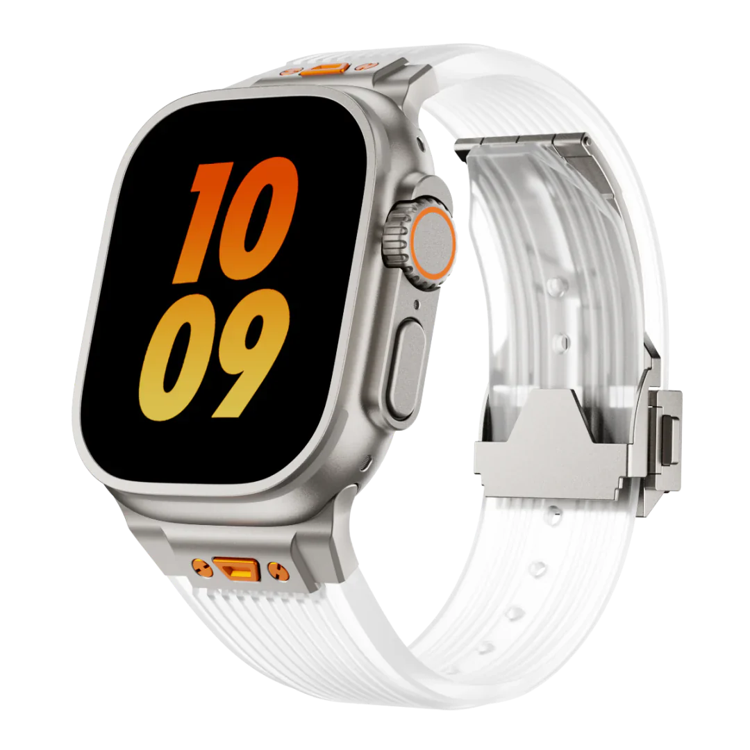 Transparent Soft Apple Watch Silicone Strap - Lusomart