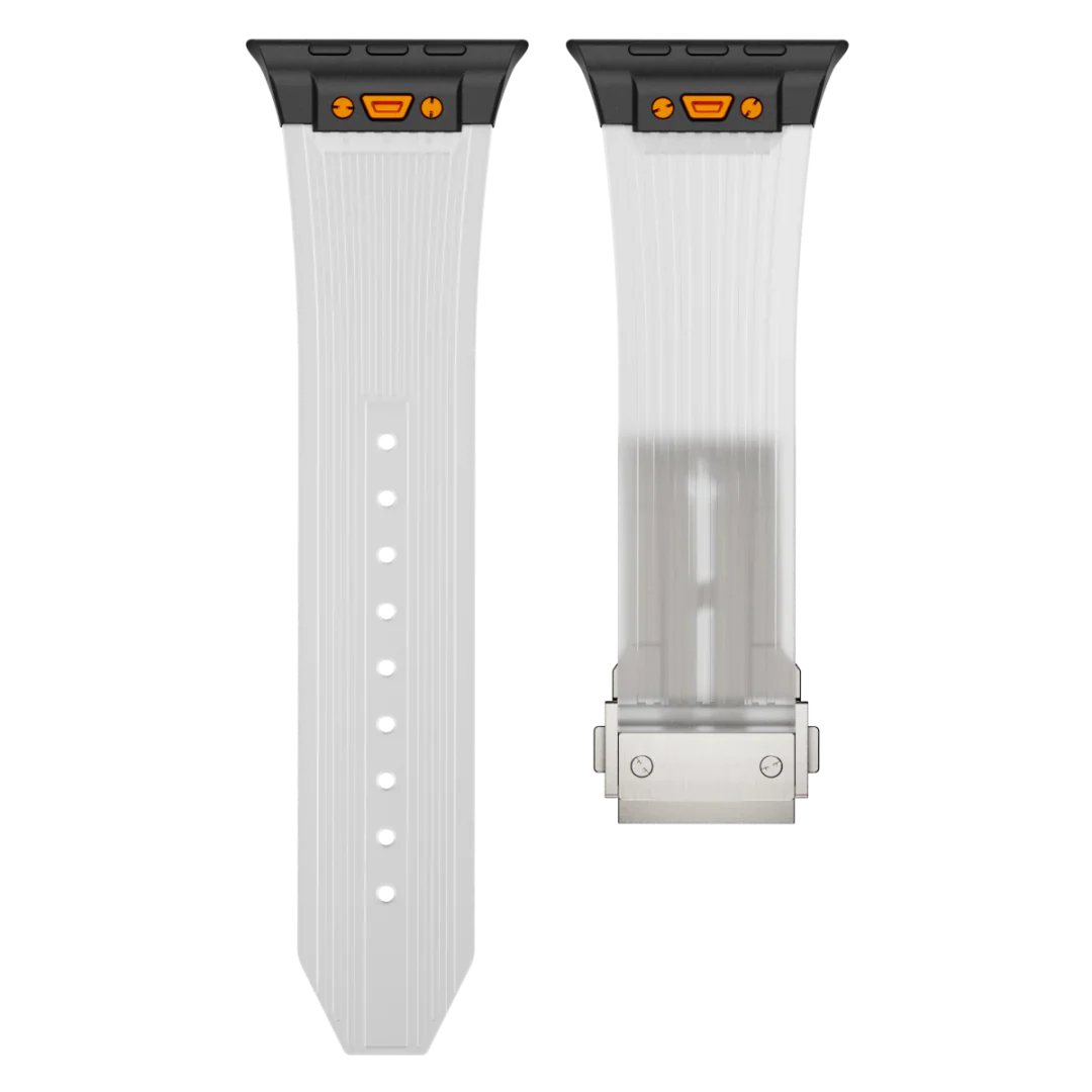 Transparent Soft Apple Watch Silicone Strap