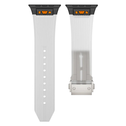 Transparent Soft Apple Watch Silicone Strap