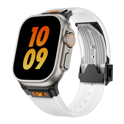 Transparent Soft Apple Watch Silicone Strap