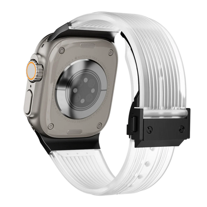Transparent Soft Apple Watch Silicone Strap