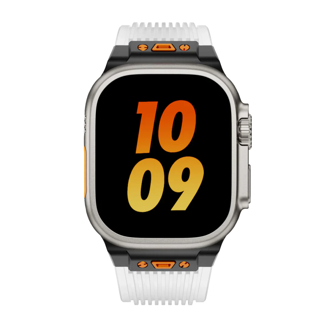 Transparent Soft Apple Watch Silicone Strap
