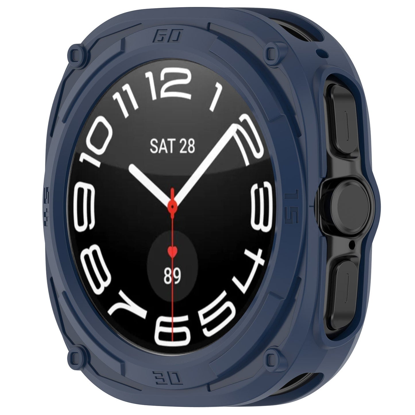 Durable Shockproof Clear Cover for Samsung Watch Ultra 47mm