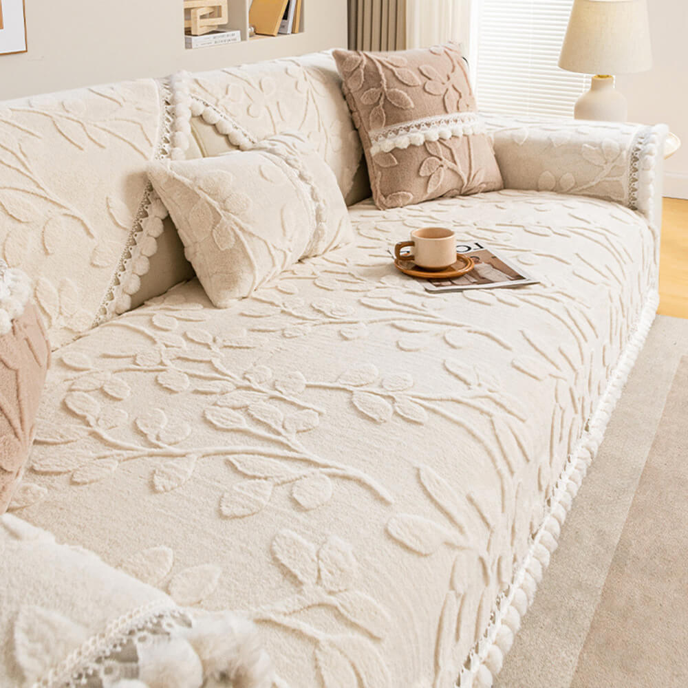 Luxury Soft Velvet Sofa Slipcover