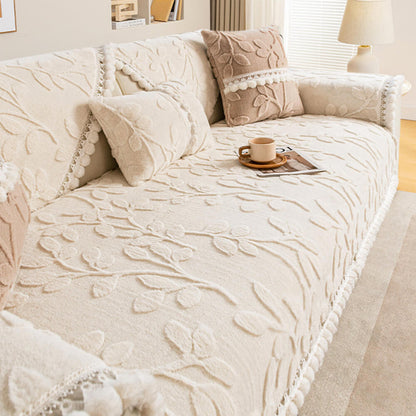 Luxury Soft Velvet Sofa Slipcover