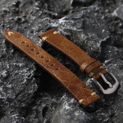 Unique Rustic Leather Crossbody Strap