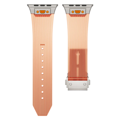Transparent Soft Apple Watch Silicone Strap